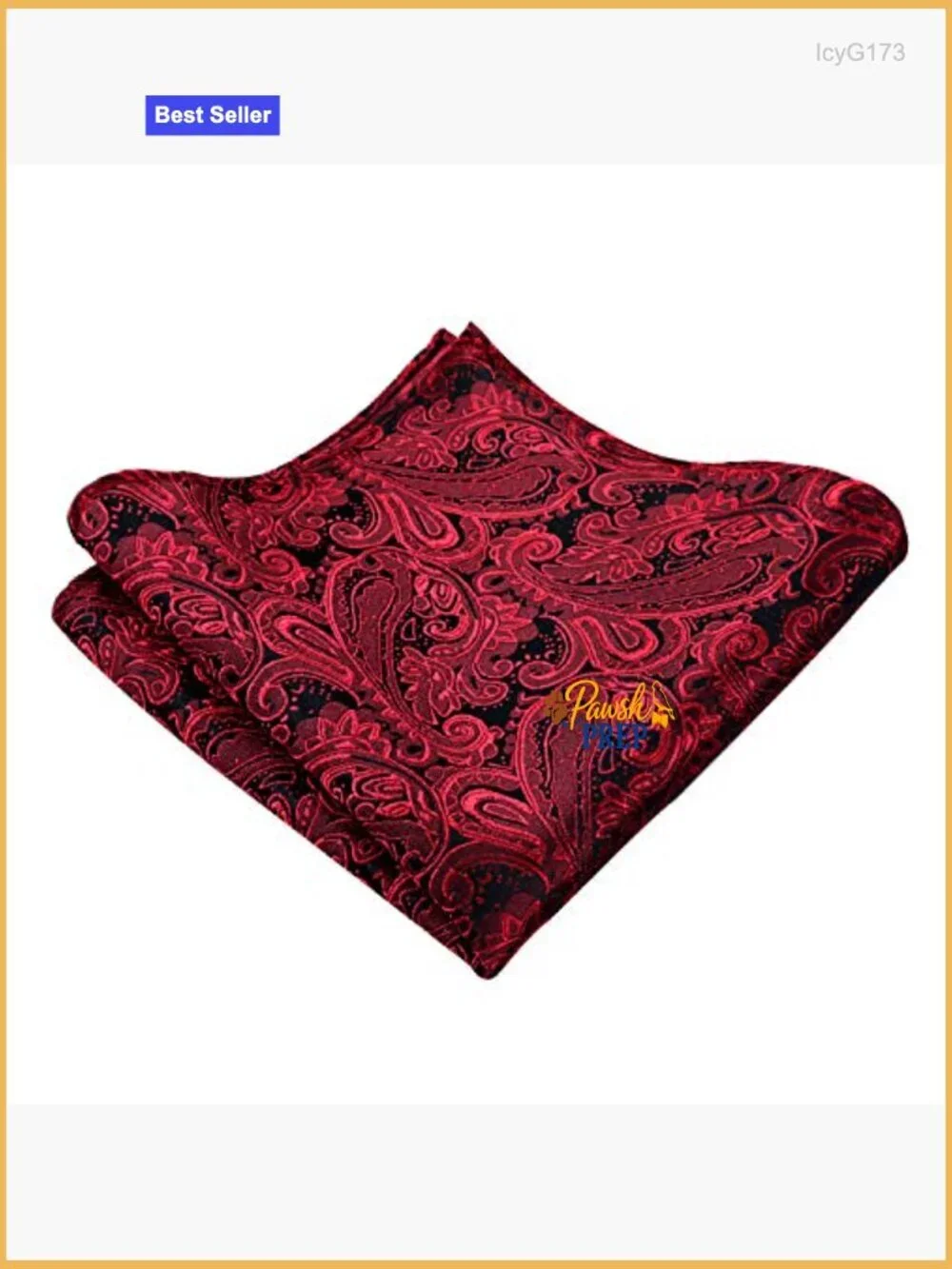 Men's Self-Tied Cravat Ascot Tie and Pocket Square Set